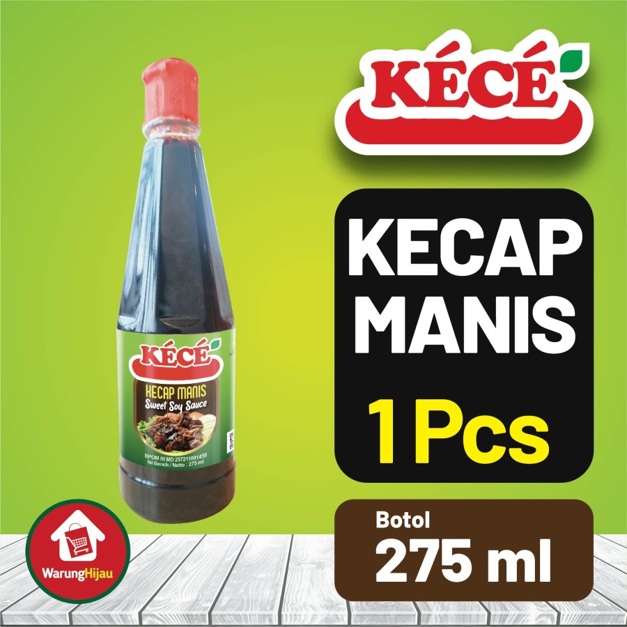 Kecap Manis KECE botol 275 ml Rp 13.900